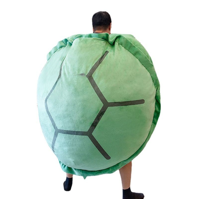 Upgrade Thickened Wearable Turtle Shell Plush Toy for Kids_voghion.com