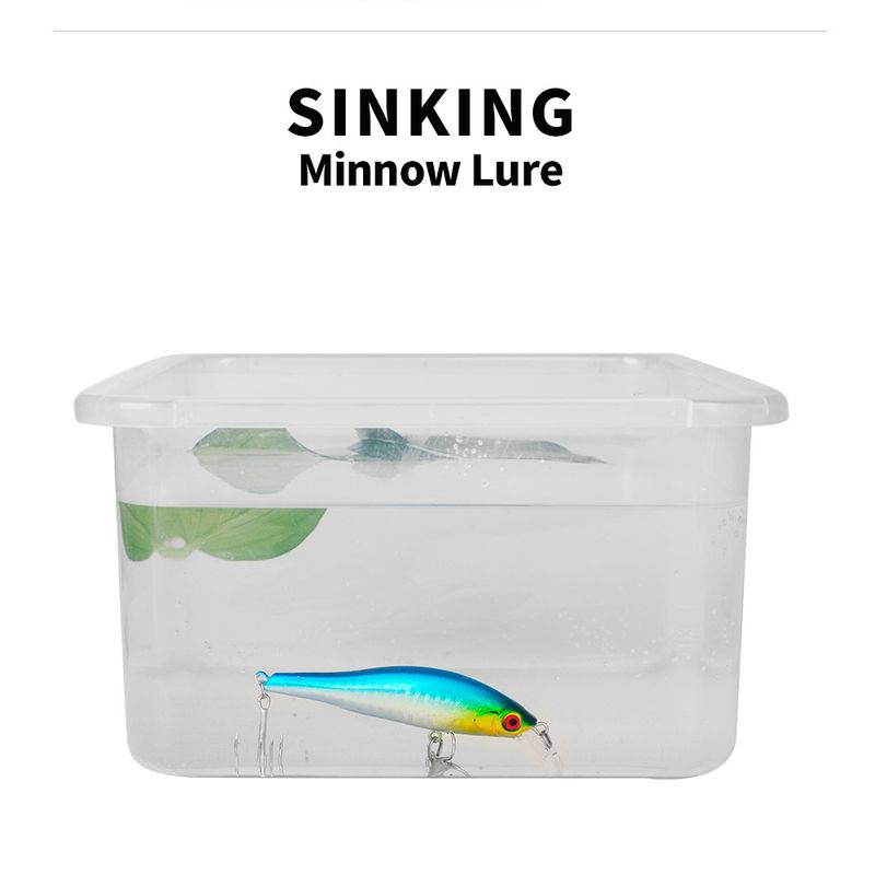 Esca dura da 11,5 g, 5 colori, 9,8 cm, attrezzatura per minnow affondante, articoli per la pesca_voghion.com