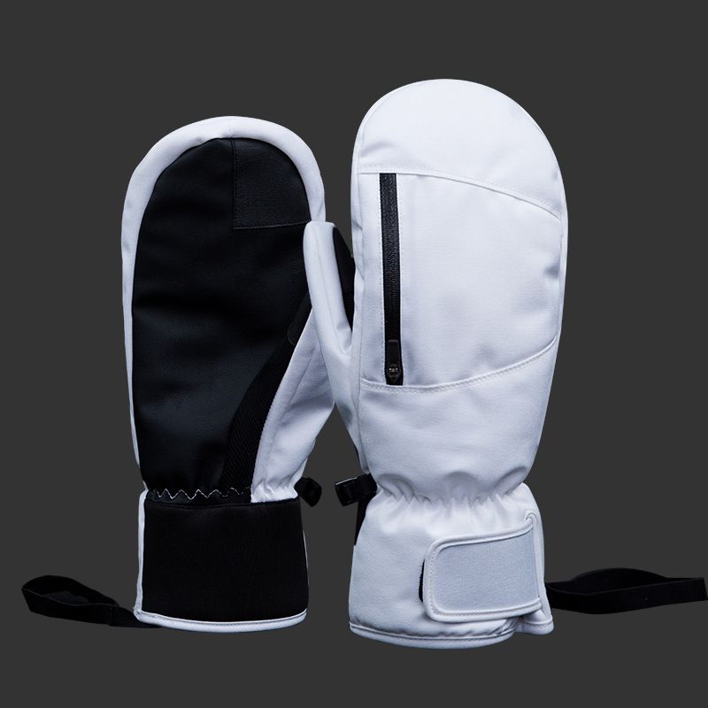 The New Spot Refers To Snowboard Ski Gloves, Braised Seeds, Waterproof And Touch-screen Inner Five-finger Winter Thickened Warm Gloves._voghion.com