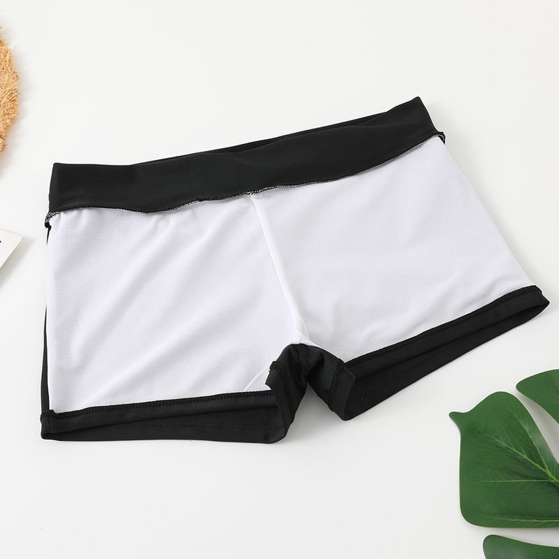 bikini swimwear women's split large size multi-color high waist bikini swimsuit_voghion.com