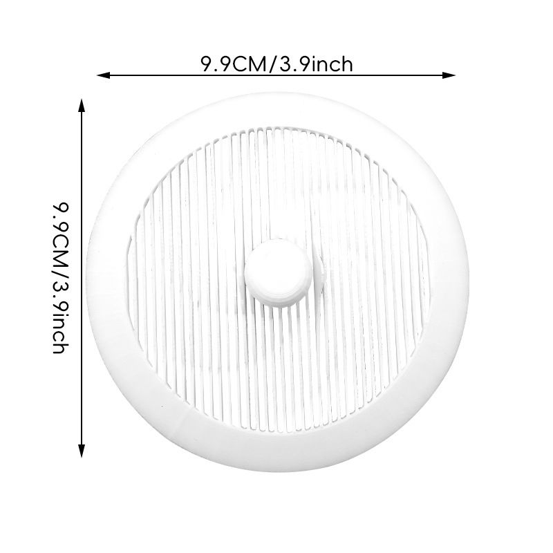 New Anti-Clogging Large Flow Kitchen Sink Bathroom Plastic Floor Drain_voghion.com