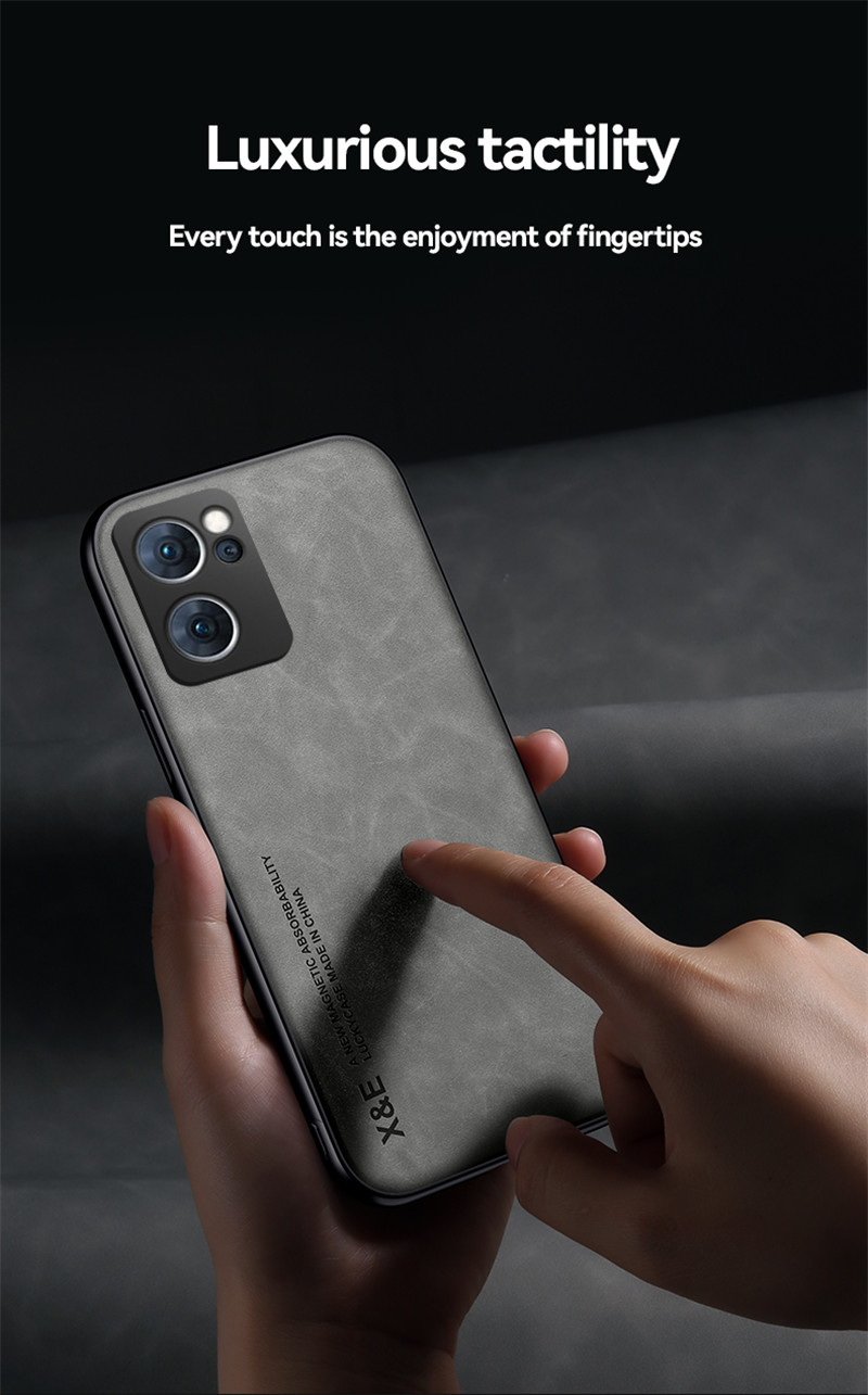 Luxury Retro Leather Case For OPPO Reno 7 6 Pro 5 Lite 6Z 7Z 3 2 2Z Realme GT Master XT X50 C17 Soft Silicone Frame Phon_voghion.com