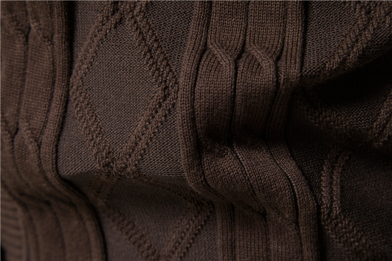 Herenkleding Cardigan Heren V-hals Lange Mouw Trui Heren Dikke Trui Hipster Heren Gebreide Cardigan Jas_voghion.com