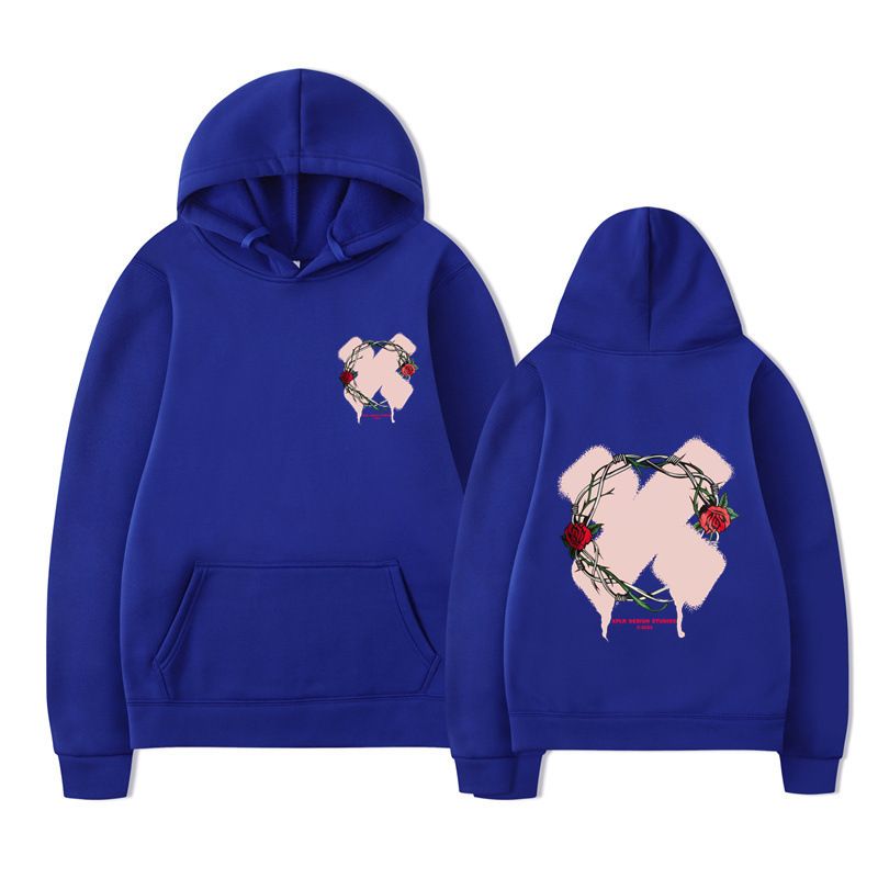 Felpa con cappuccio unisex con stampa di lettere di nuova moda per uomo e donna autunno inverno_voghion.com