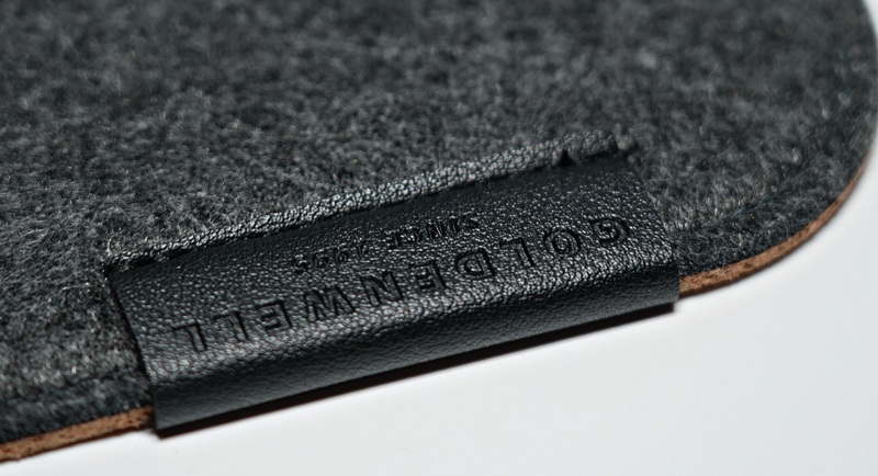Gwang Felt Cork Black Gray Extra Large Mouse Pad_voghion.com