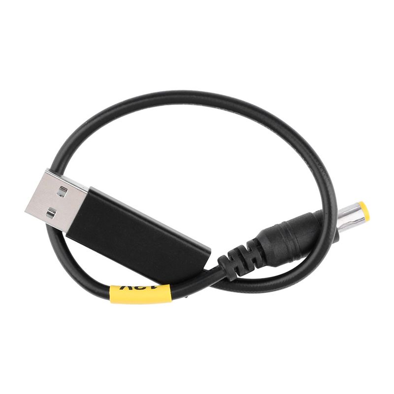 Power Boost Line 5V bis DC 9V / 12V Step UP Modul USB Converter Adapter Router Kabel 2.1x5.5mm Plug_voghion.com