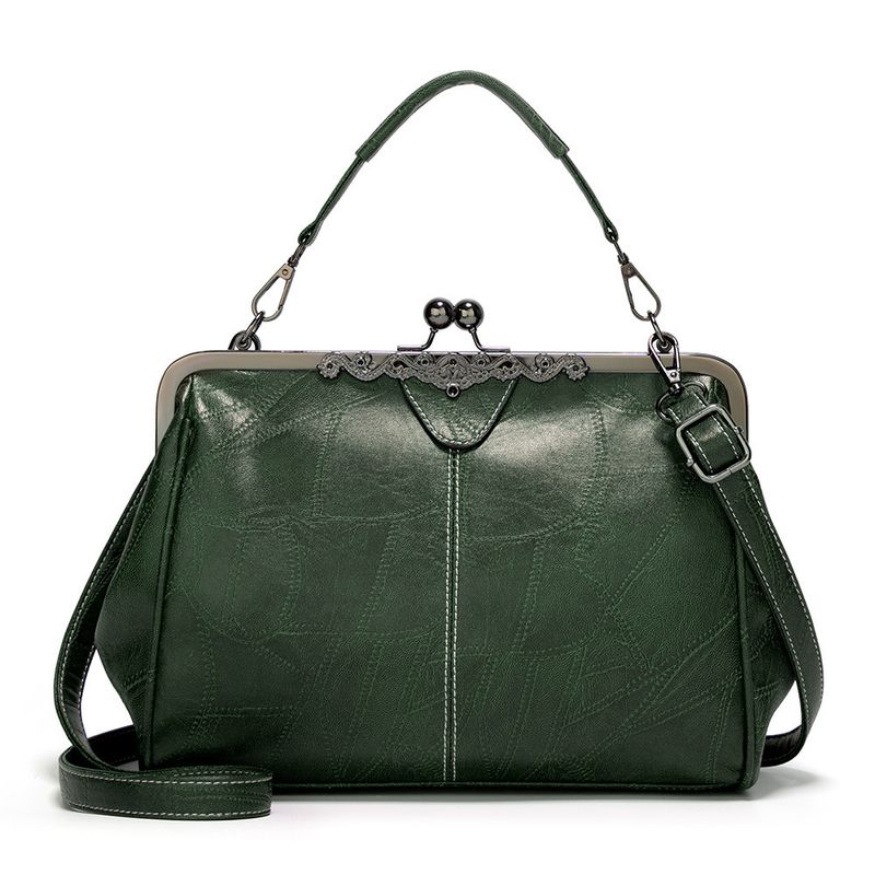 2024 Außenhandel Neue Handtasche Schulter Crossbody Damen Clip Britische Retro Big Bag_voghion.com