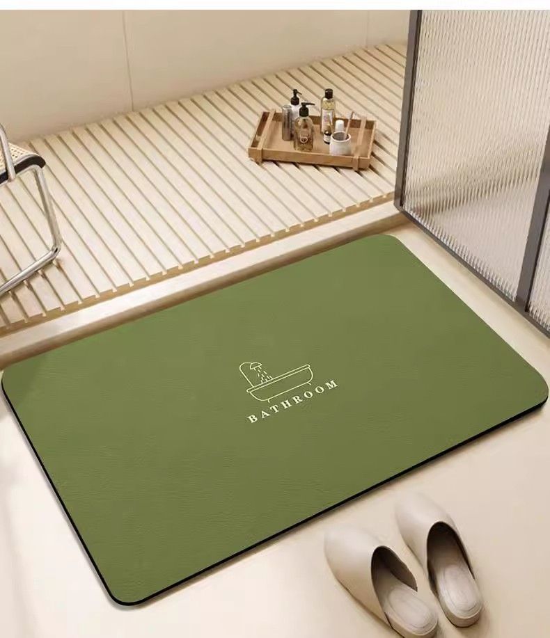 Exklusive Badematte, schmutzabweisend, leicht zu reinigen, für den Eingangsbereich, wasserabsorbierend und schnelltrocknend_voghion.com