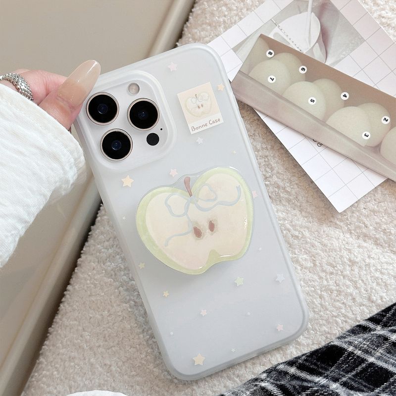 Étui TechGlobe Green Stand compatible avec iPhone 16 Pro Max et iPhone 15, Niche Graffiti, en silicone et avec chaînette de suspension._voghion.com