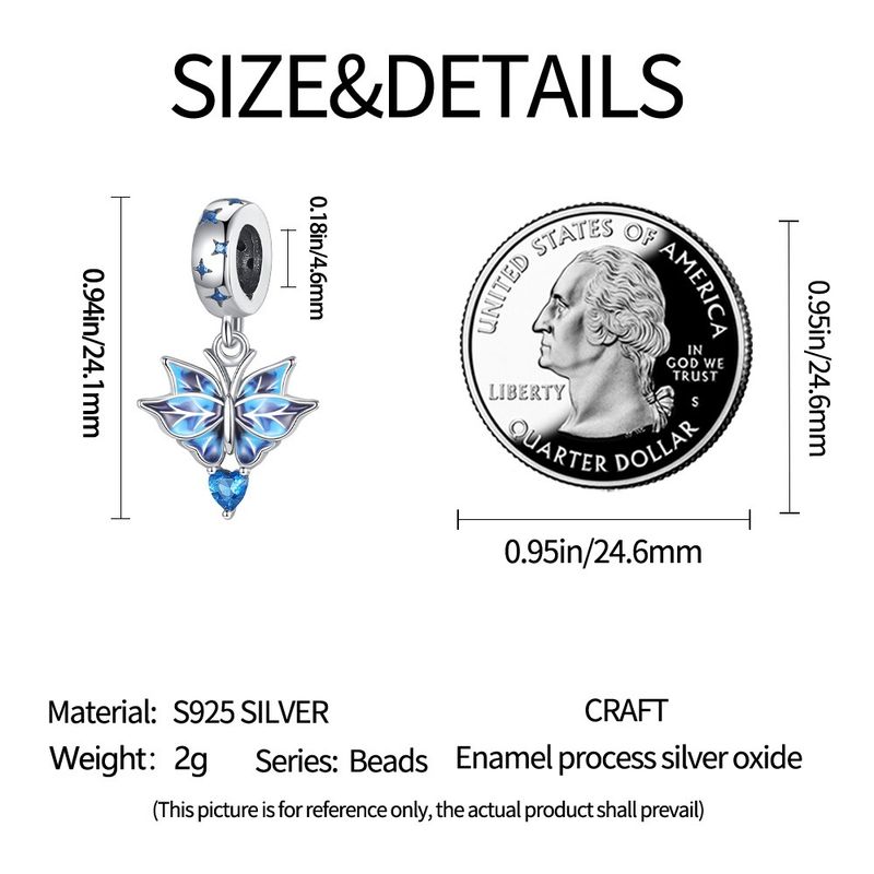 Damessieraden Wit Koper Verguld Zilver 925 Hanger Vlinder Zwaluw Kolibrie Hanger Accessoires DIY Sieraden Armband Ketting_voghion.com