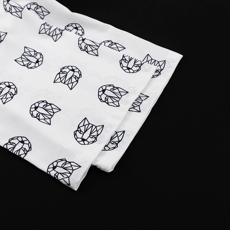 Kadınların gündelik bağcıklı uzun kollu pijama yüksek bel şortları ev kıyafetlerine uygun_voghion.com