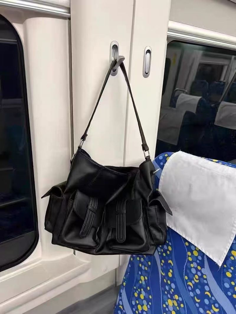 Umhängetasche mit mehreren Taschen, Herbst/Winter, neue Umhängetasche aus weichem Leder, große Kapazität, Damenhandtasche_voghion.com