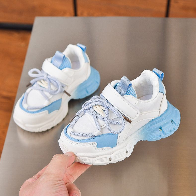 Chaussures de sport coréennes pour filles, printemps-automne 2025, chaussures de course à LED pour enfants, semelles souples, vente en gros_voghion.com