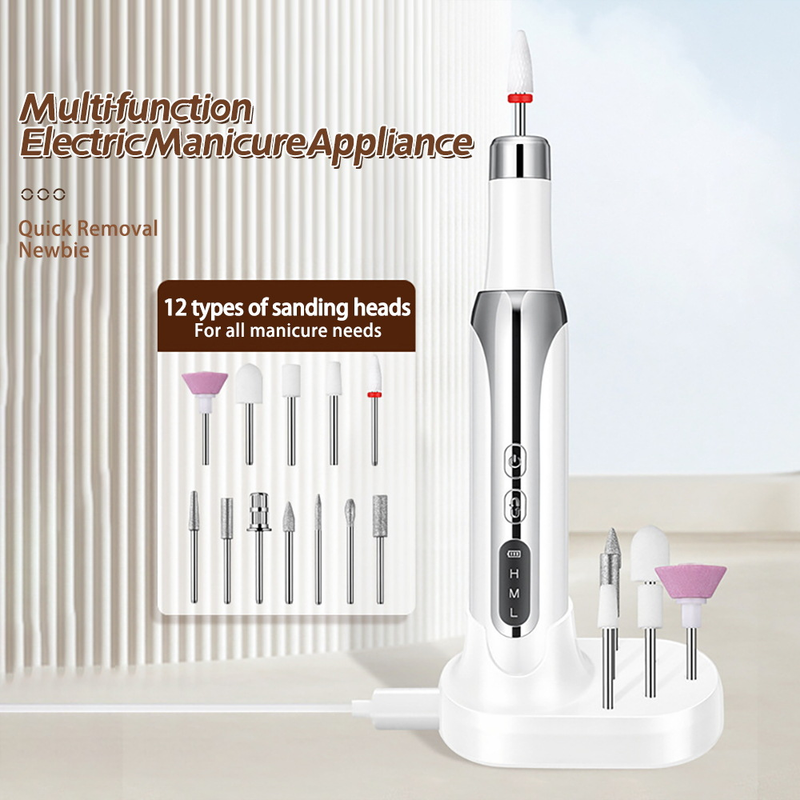 New Motorcycle Machine Nail Art Special Portable Manicure Machine Electric Manicure Set Mini Small Electric Motorcycle Machine_voghion.com