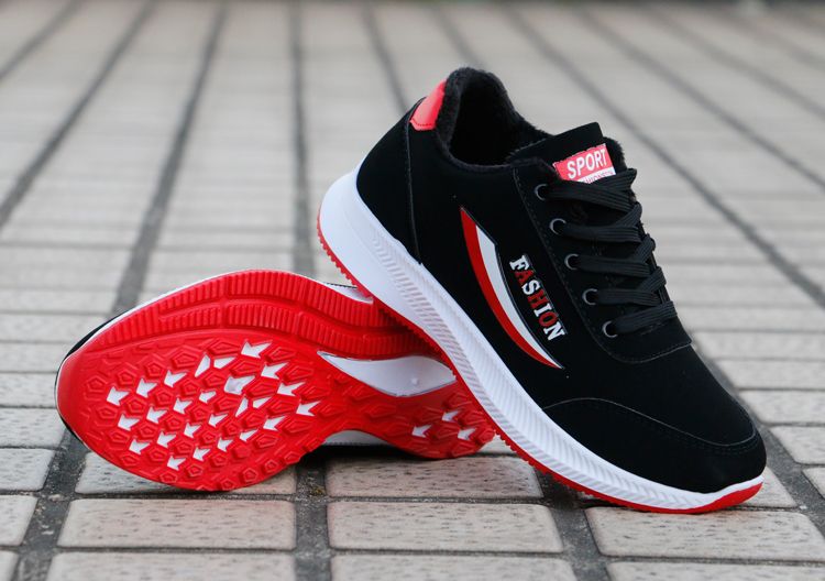 Men's New Plush Cotton Waterproof Leather Work Men's Casual Sports Shoes, Combined With The Xi_voghion.com