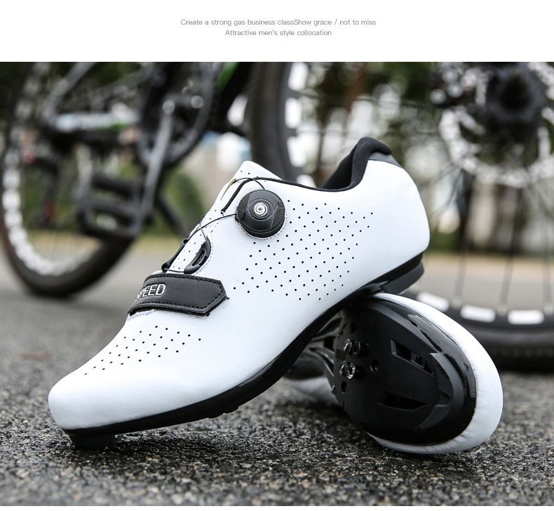 New Road Bicycle Shoelace Spär Road Bicycle Cycling Shoes Hard Soled Mountain Shoes Racing Sports Shoes_voghion.com