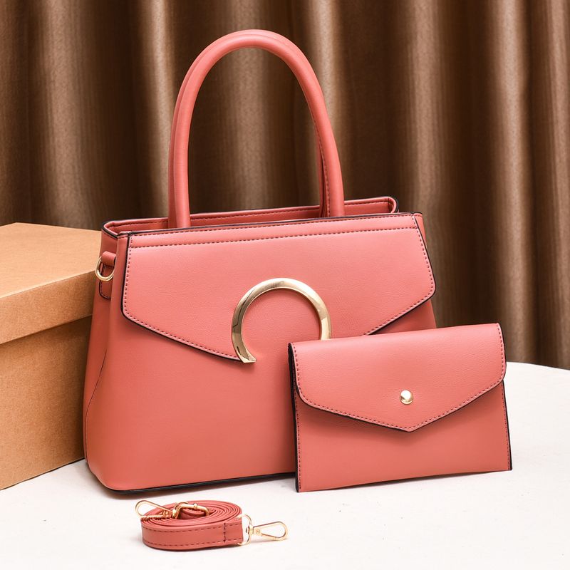 Women's Bags Mother And Child Bag Taizhou Women's Bag Large Capacity Shoulder Messenger Bag Texture Versatile Plain Bags_voghion.com