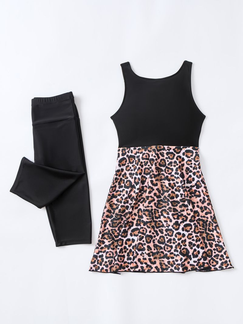 Muslim Swimsuit New Short-sleeved Shorts Split Two-piece Conservative Sunscreen Color Matching Split Swimsuit Wetsuit Suit_voghion.com