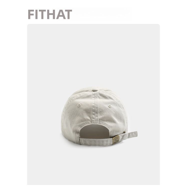 Czapka baseballowa z haftowanym napisem, miękka, damska, modna i uniwersalna, swobodna i modna, z szerokim rondem, smukła, z daszkiem przeciwsłonecznym dla mężczyzn_voghion.com