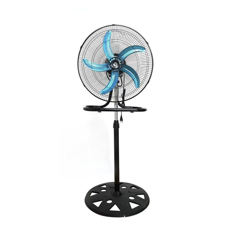 Ventilatore da pavimento transfrontaliero da 18 pollici tre in uno per uso domestico, ventilatore elettrico da parete silenzioso ad alta potenza con vibrazione verticale, produttore all'ingrosso_voghion.com