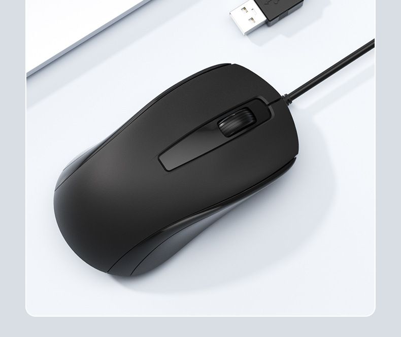 Office and Entertainment Computer Wired Mouse_voghion.com
