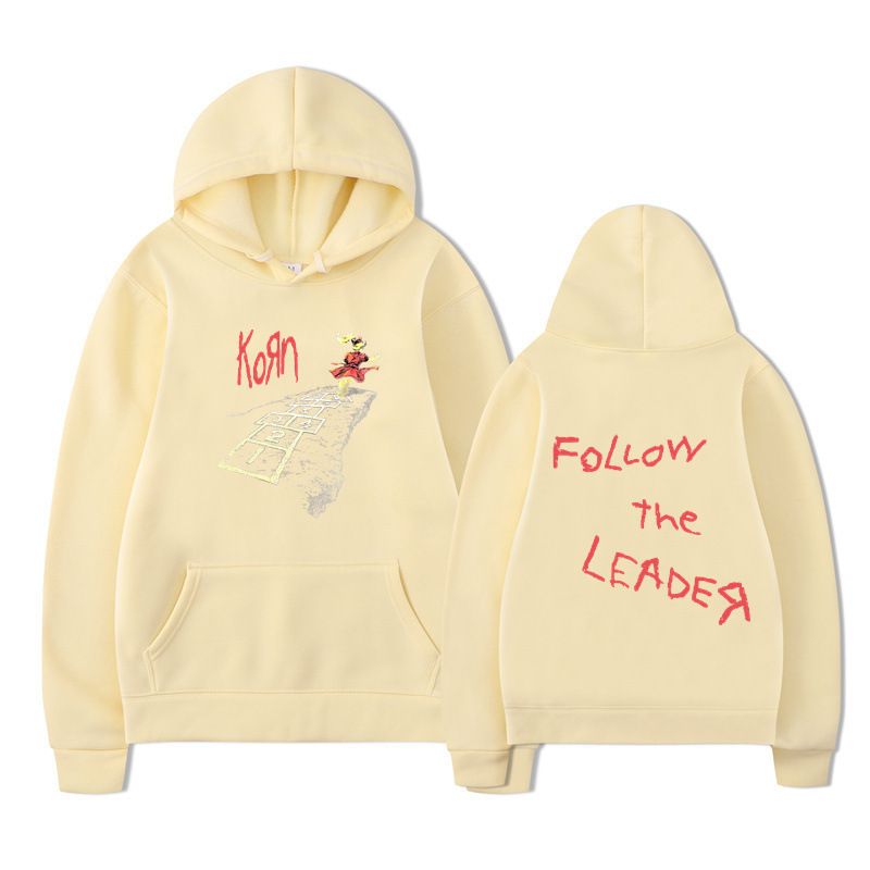 Rockband Korn Follow The Leader 20. Jubiläums-Kapuzenpullover für Herren_voghion.com