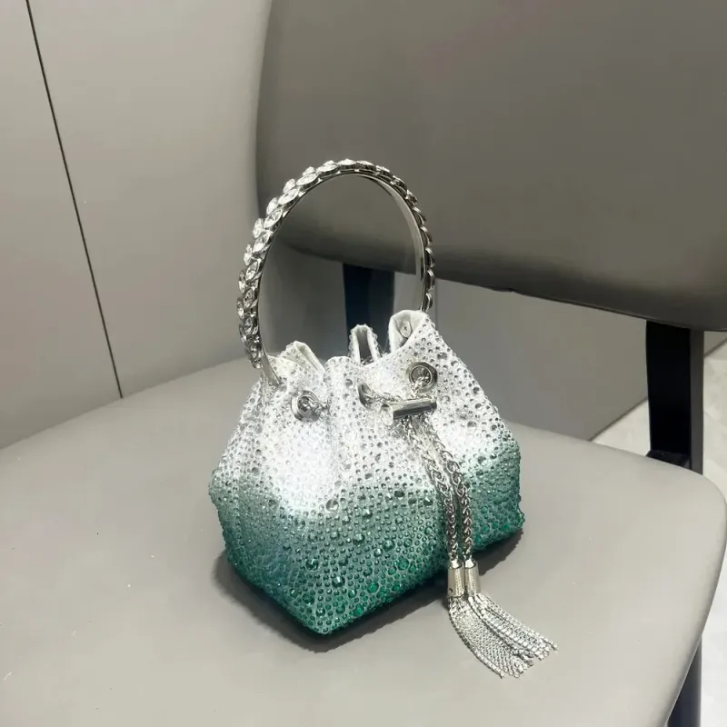 Griff Rhein Stein Abend Clutch Tasche Brieftasche Und Handtasche Schulter Glänzenden Kristall 250225l_voghion.com