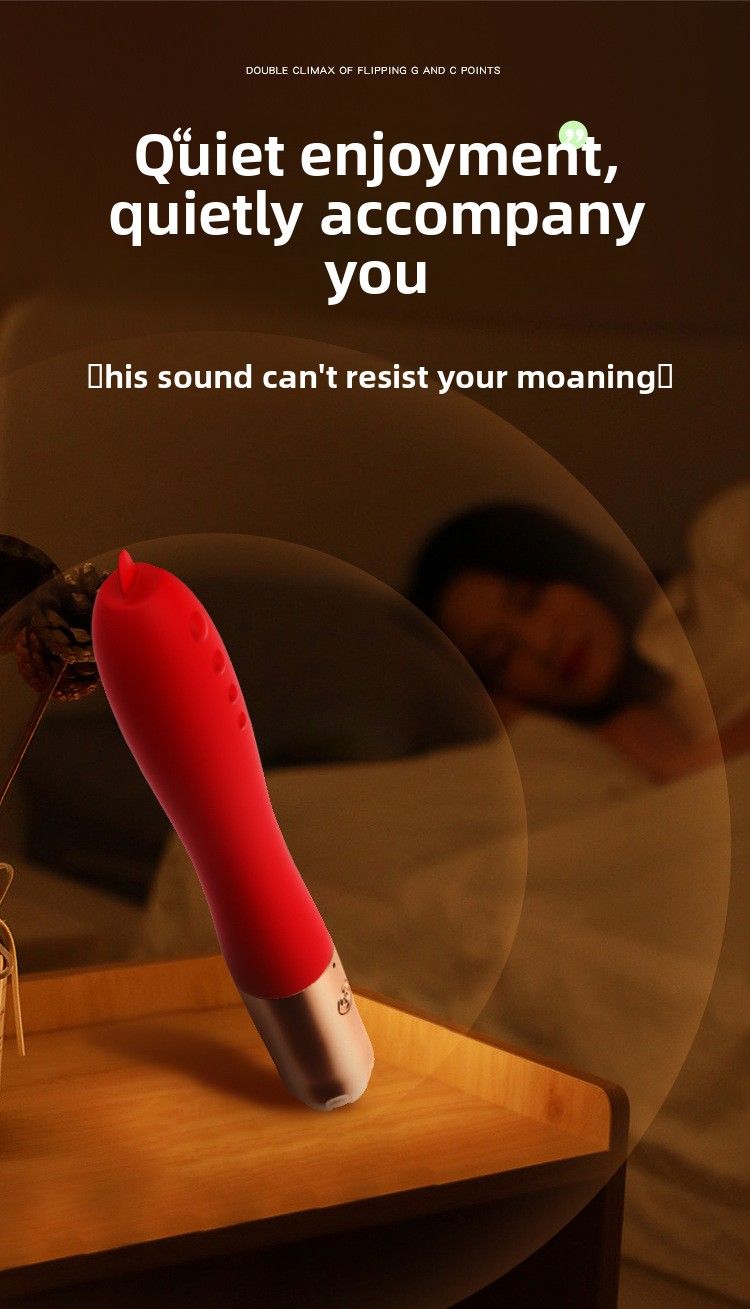 Queen Tongue Licking Stick Automatic Tongue Licking Girls Private Parts Massage Vibrating Stick Adult Sex Products_voghion.com