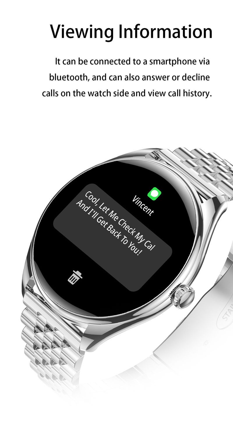 syct GM55 Smart Call Step Count Heart Rate Blood Pressure Health Monitoring Outdoor Sports Multifunctional Watch_voghion.com
