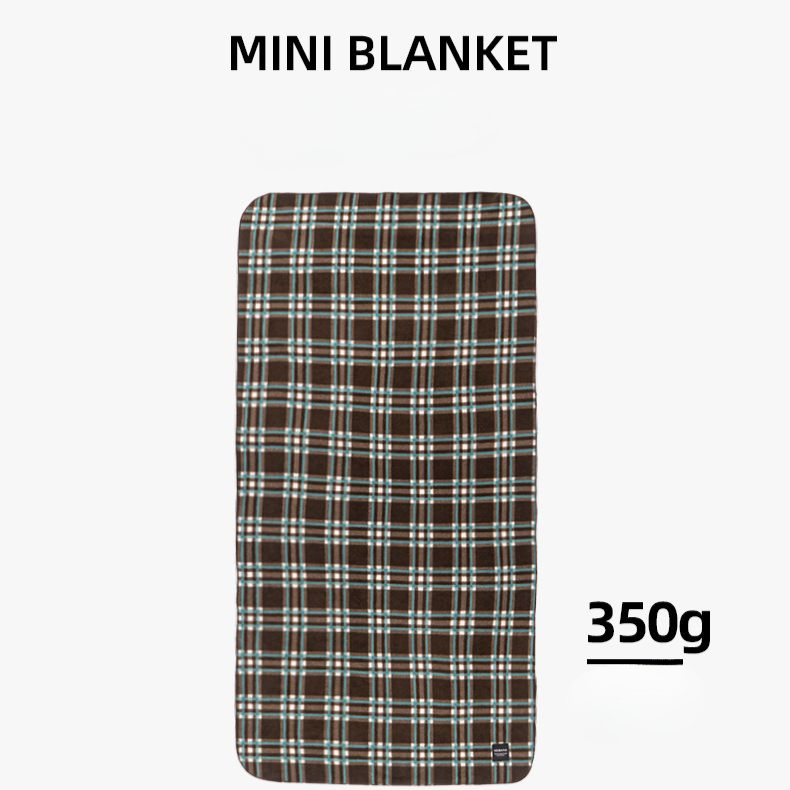 Outdoor Portable Mini Picnic Spring Outing Camping Bed Sheet Fleece Air Conditioning Summer Cooling Knee Blanket_voghion.com