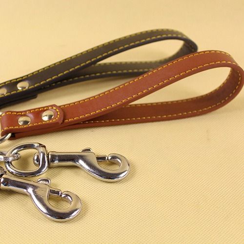 Iron Chain Anti-Bite Anti-Explosion Choking Prevention For Golden Retriever French Bulldog Medium Large Dog Tether Leash_voghion.com