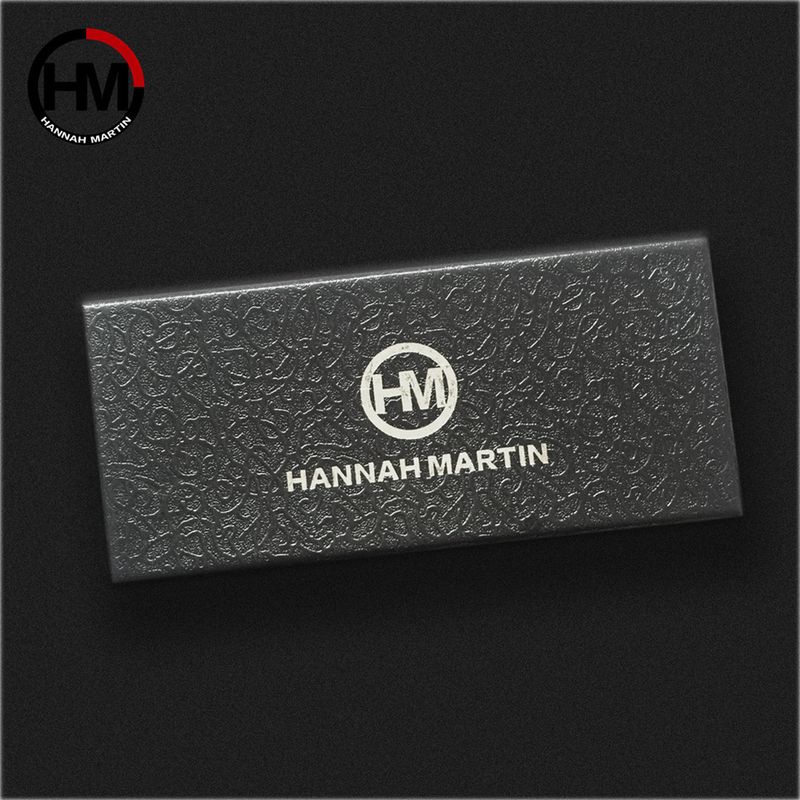 Hannah Martin laikrodžių dėžutė, lengva, didelio kietumo, rožinio rašto, juoda laikrodžių dėžutė, kempinės formos laikrodžių dėžutė_voghion.com