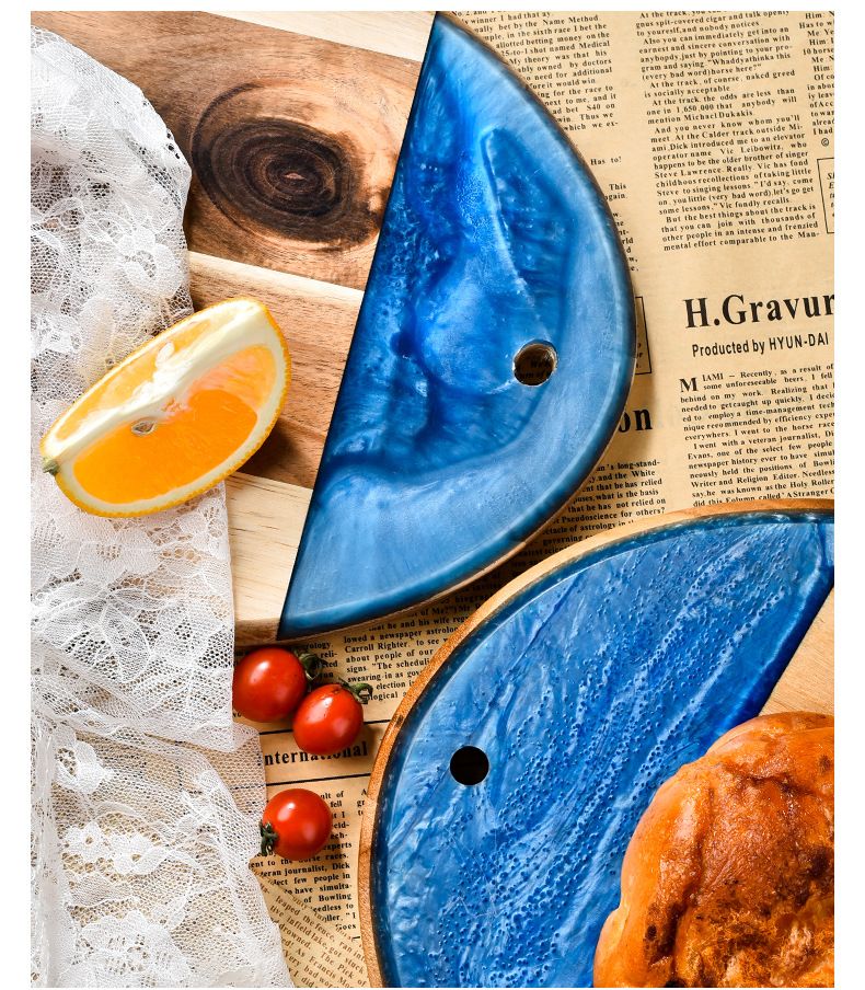 Tagliere in legno di acacia, tagliere ovale per formaggi, tagliere per salumi, vassoio da portata per bistecca, frutta, pane, gadget da cucina_voghion.com