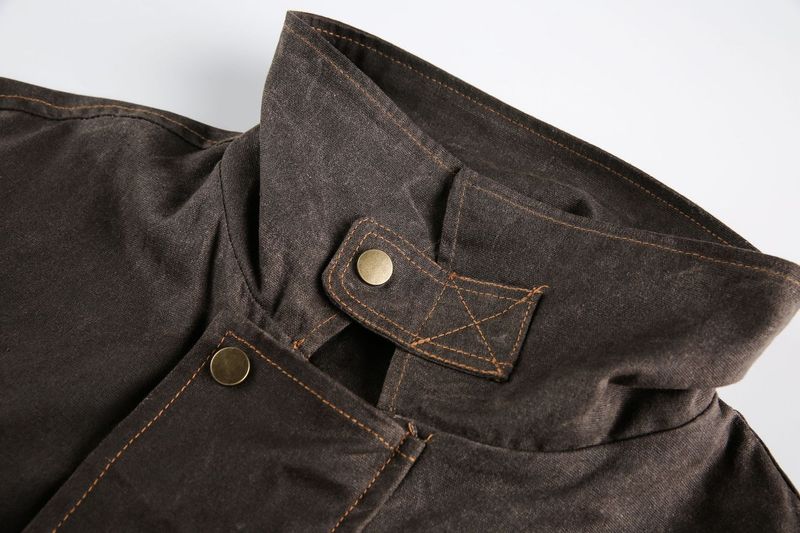 Eon Modish 2025 Autumn New American Street Fashion Metallic Jacket Not Washable_voghion.com