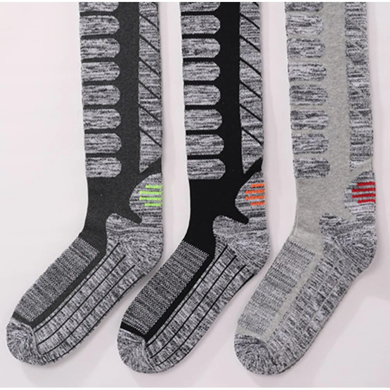 Lange Tube Ski Sokken Buitensporten Verdikte Bergsport Sokken Handdoek Onderkant Voor Zweetabsorptie Warmte En_voghion.com
