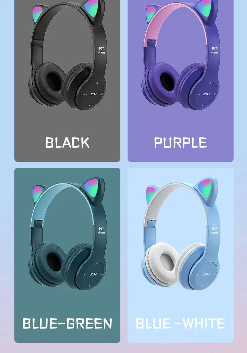 Gioco sportivo serie pieghevole P47 5.0 per auricolare Bluetooth wireless HuaWei XiaoMi_voghion.com