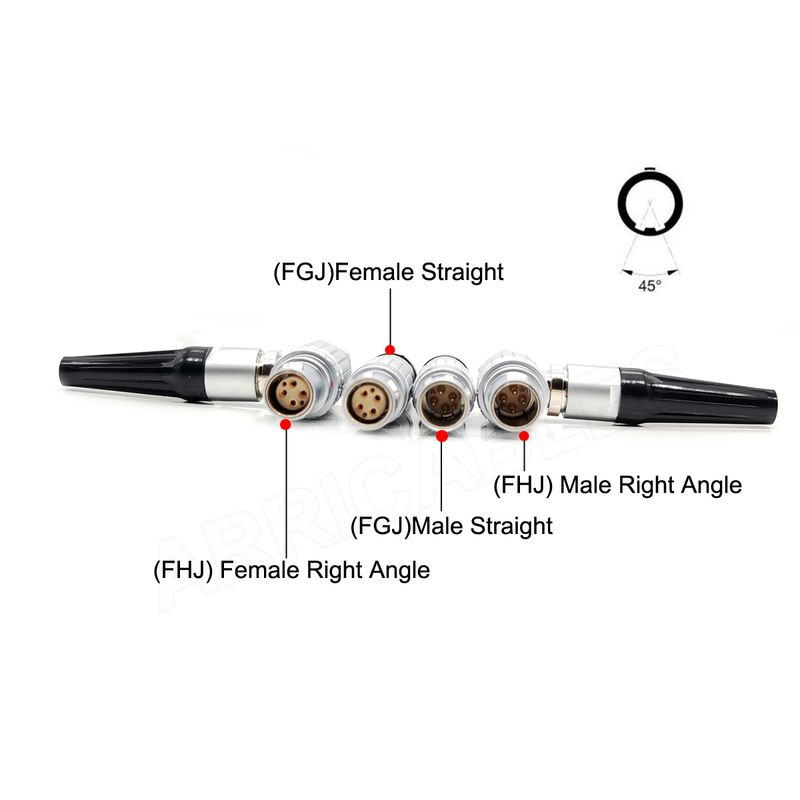 FGJ FHJ PHJ EGJ ECJ 1B Spina a 6 pin per ricevitore di trasmissione video DJI Ronin 2 4D KOMODO-X RED V-RAPTOR WEAPON EPIC_voghion.com