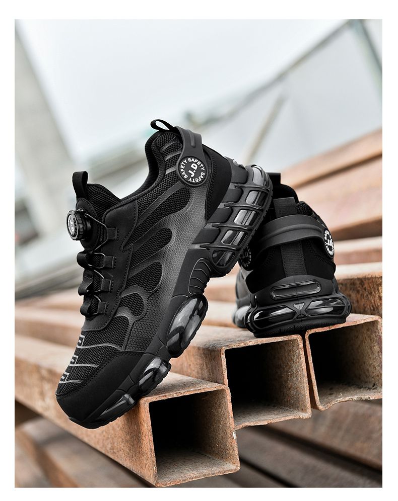 Scarpe con punta in acciaio LARNMERN per uomo e donna, comode scarpe da ginnastica di sicurezza leggere e comode, scarpe da lavoro da tennis colorate_voghion.com