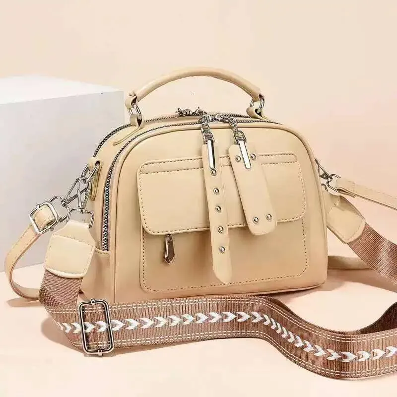 Bags New Brand For 2025 Designer Handbag Women Handbags Leather Printed Monogram Single Shoulder Straddle Bag_voghion.com