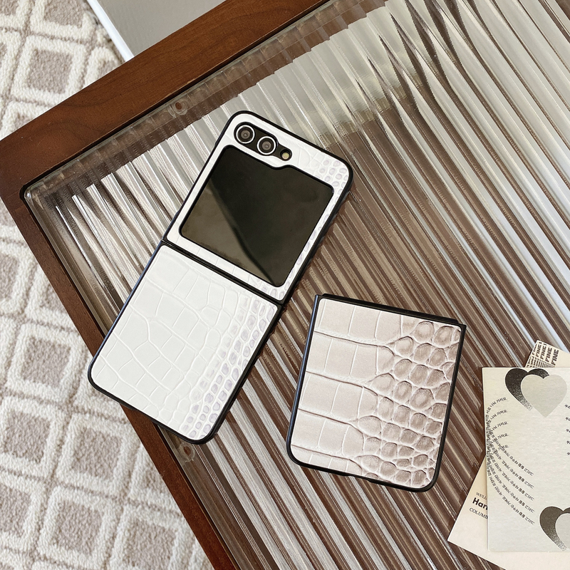 Mobile phone case Suitable for Samsung Z Flip5 mobile phone case GalaxyZ Flip4/ZFlip3 Himalayan folding protective case_voghion.com