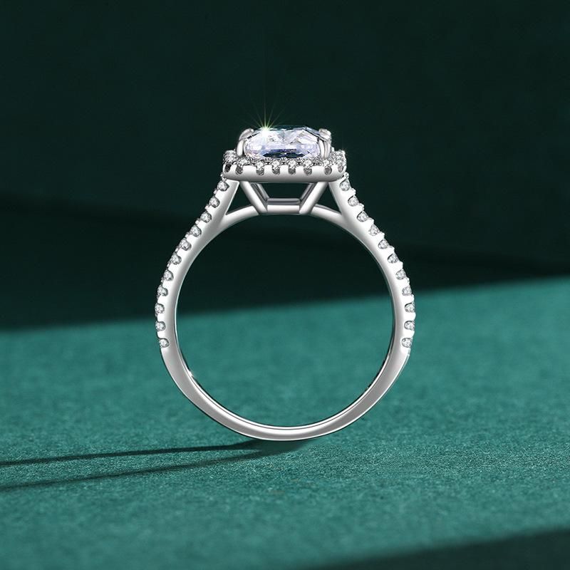 Tancise klassischer Zirkon-Silberring für Damen, Schmuck, Hochzeit, Versprechen, Party, Geschenk_voghion.com