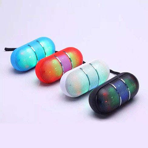 Dance With Me Portable Bluetooth Speaker With DISCO LED Lights_voghion.com