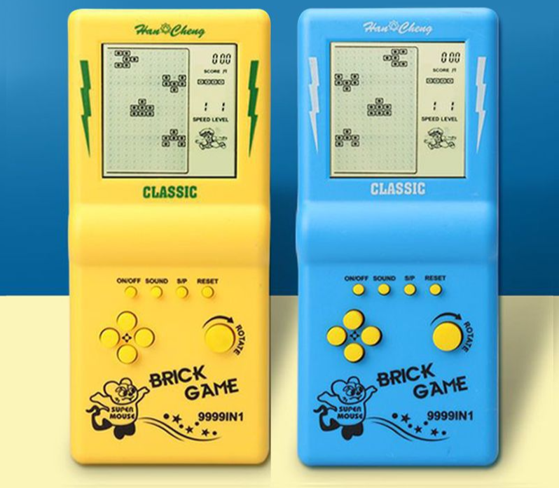 Klassische Tetris-Spielkonsole, nostalgisches Mini-Block-Maschinen-Puzzle, praktisches Studentengeschenk_voghion.com