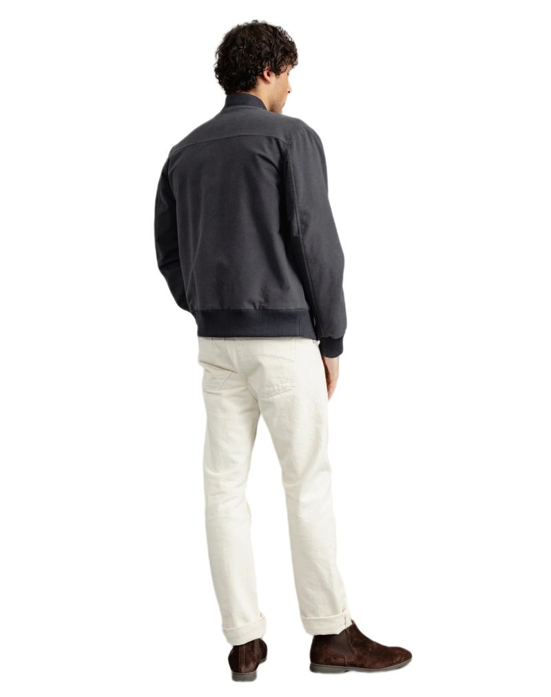 Chaqueta de béisbol de lana de moda para hombre con abrigo de un solo pecho de color sólido nuevo otoño 2024_voghion.com