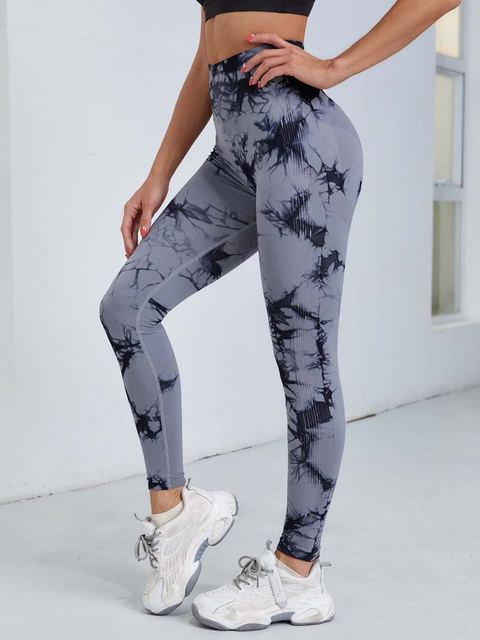 Colanți de yoga vopsiți cu cravată, sport, colanți pentru femei, talie înaltă, fără sudură, push-up, colanți de fitness, antrenament, îmbrăcăminte de sală, 2023, noi_voghion.com