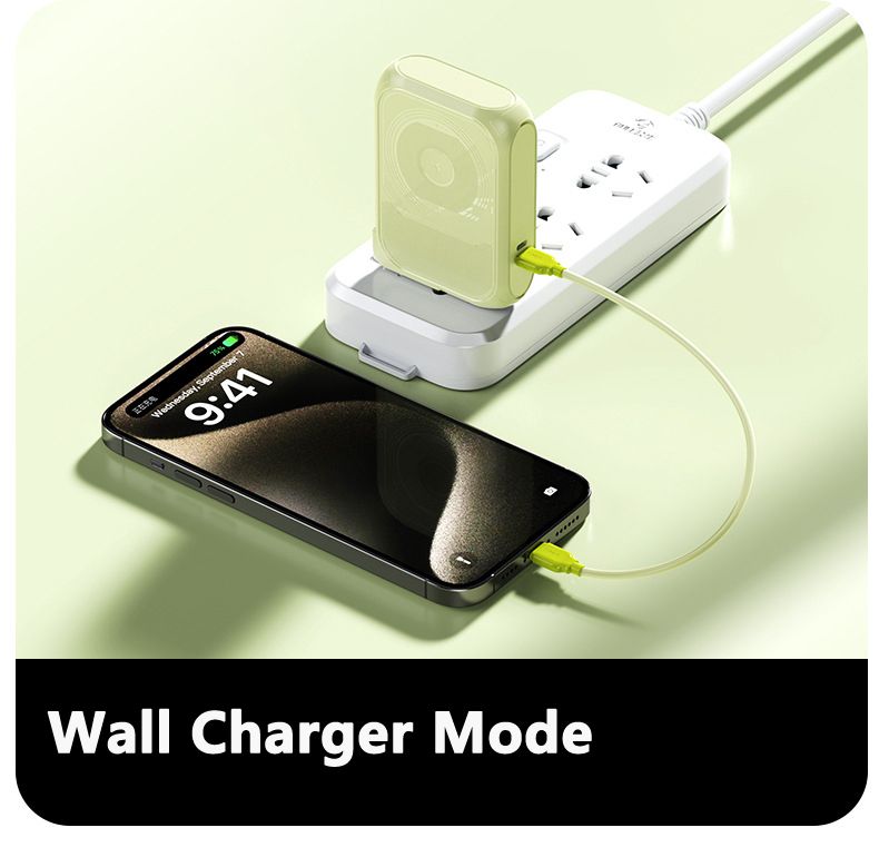 20000 MAh Bank Duvar Manyetik Kablosuz 22,5 W USB C PD Hızlı Şarj Cihazı iPhone 16 15 Xiaomi Samsung Power için_voghion.com