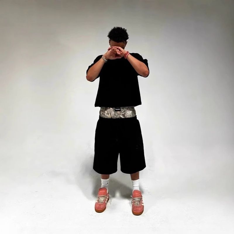 Premium Products American High Street Fashion Brand Double Waisted Seven Quarter Men, Loose And Fashionable Casual Shorts For Men_voghion.com