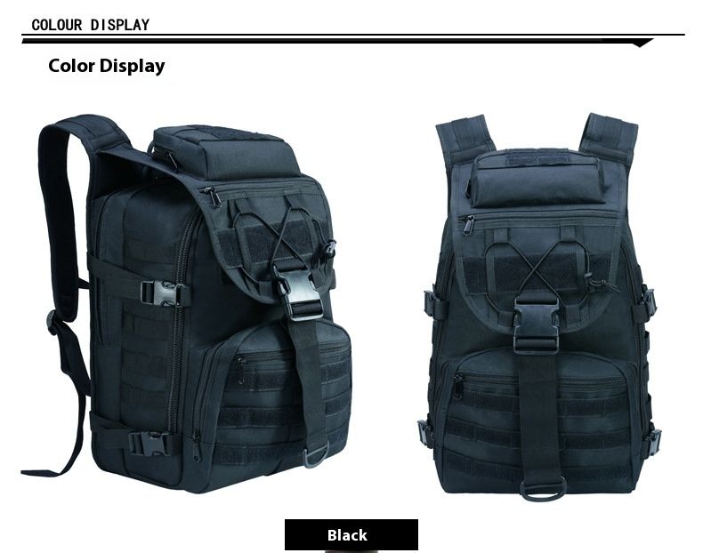Nova mochila tática masculina X7 Swordfish Sports Travel Oxford Army Camo Outdoor Mountaineering_voghion.com