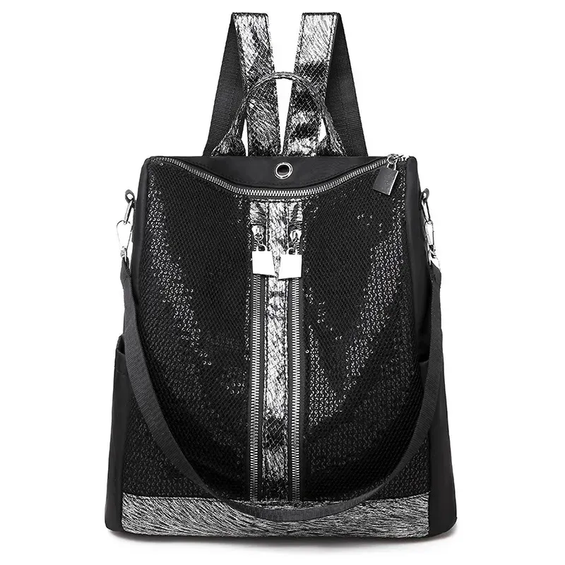 Zaino con paillettes per ragazze adolescenti, alla moda, con brillantini, per studenti, scuola, viaggi, tracolla, mochilas 250514_voghion.com