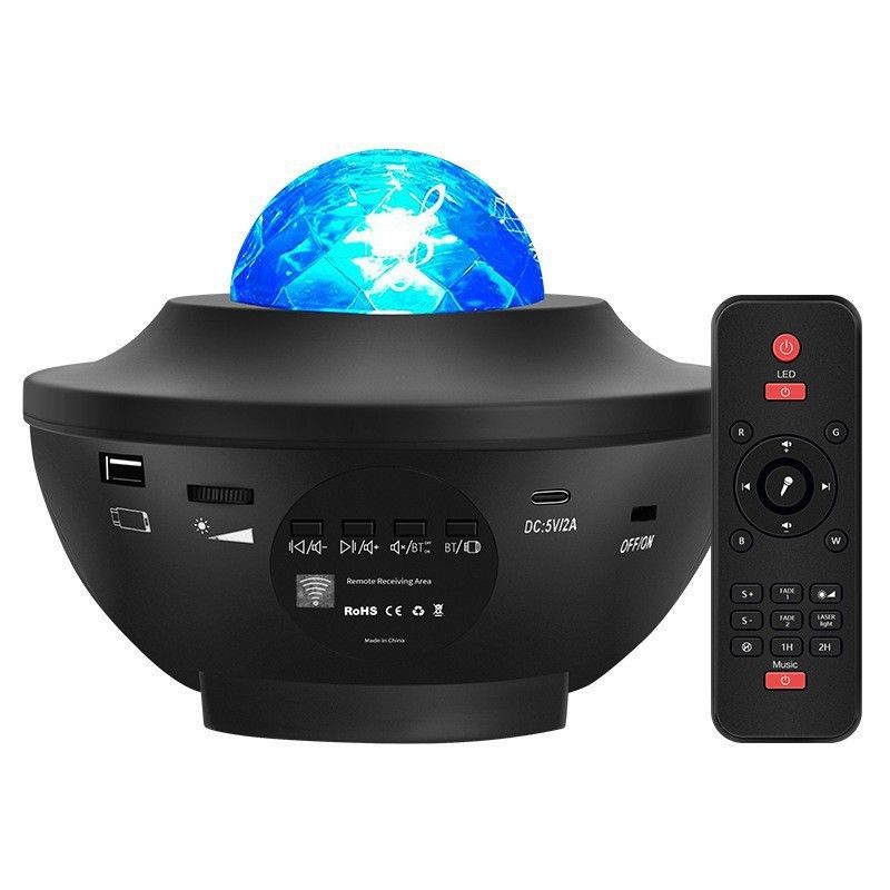 Faarweg Bluetooth Musekslampe RGB Smart Bluetooth Musekslampe E27 drahtlos APP Fernbedienung Museksbühnenlampe_voghion.com